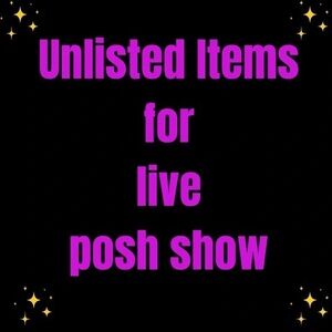 Rosalina LIVE SHOW 4/25/25 Unlisted Item 001-100